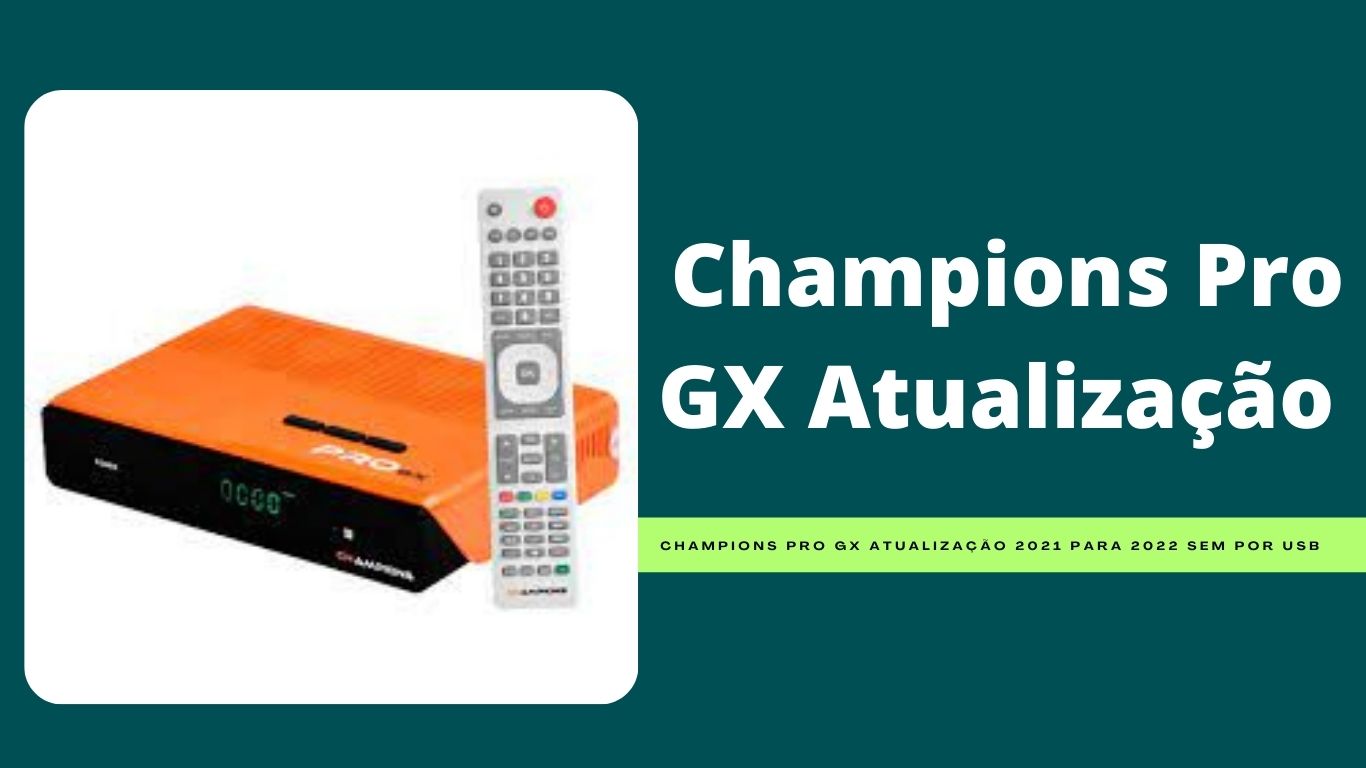 Champions Pro GX Atualização
